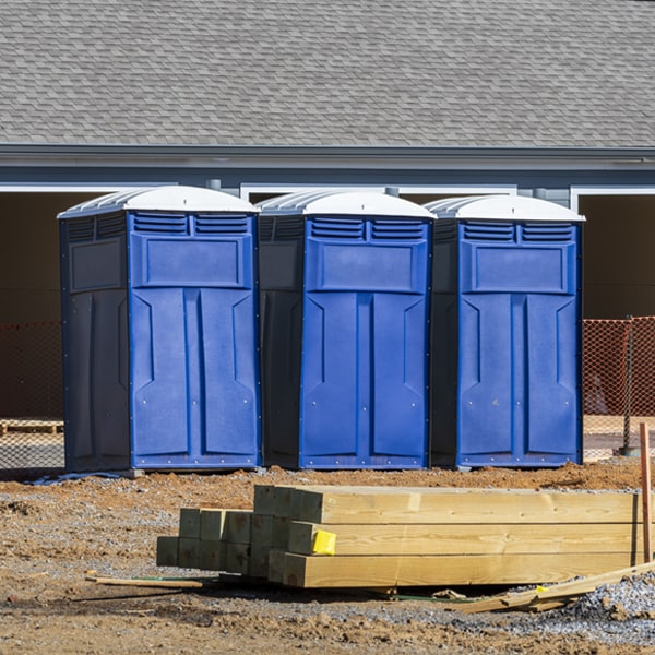 how do you ensure the porta potties are secure and safe from vandalism during an event in Persia IA